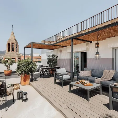 Fuji - 2 Bedrooms And Terrace In Eixample Esquerra アパート *