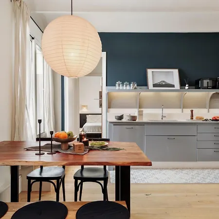 Fuji - 2 Bedrooms And Terrace In Eixample Esquerra Lägenhet