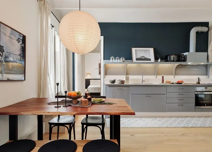 Fuji - 2 Bedrooms And Terrace In Eixample Esquerra דירה